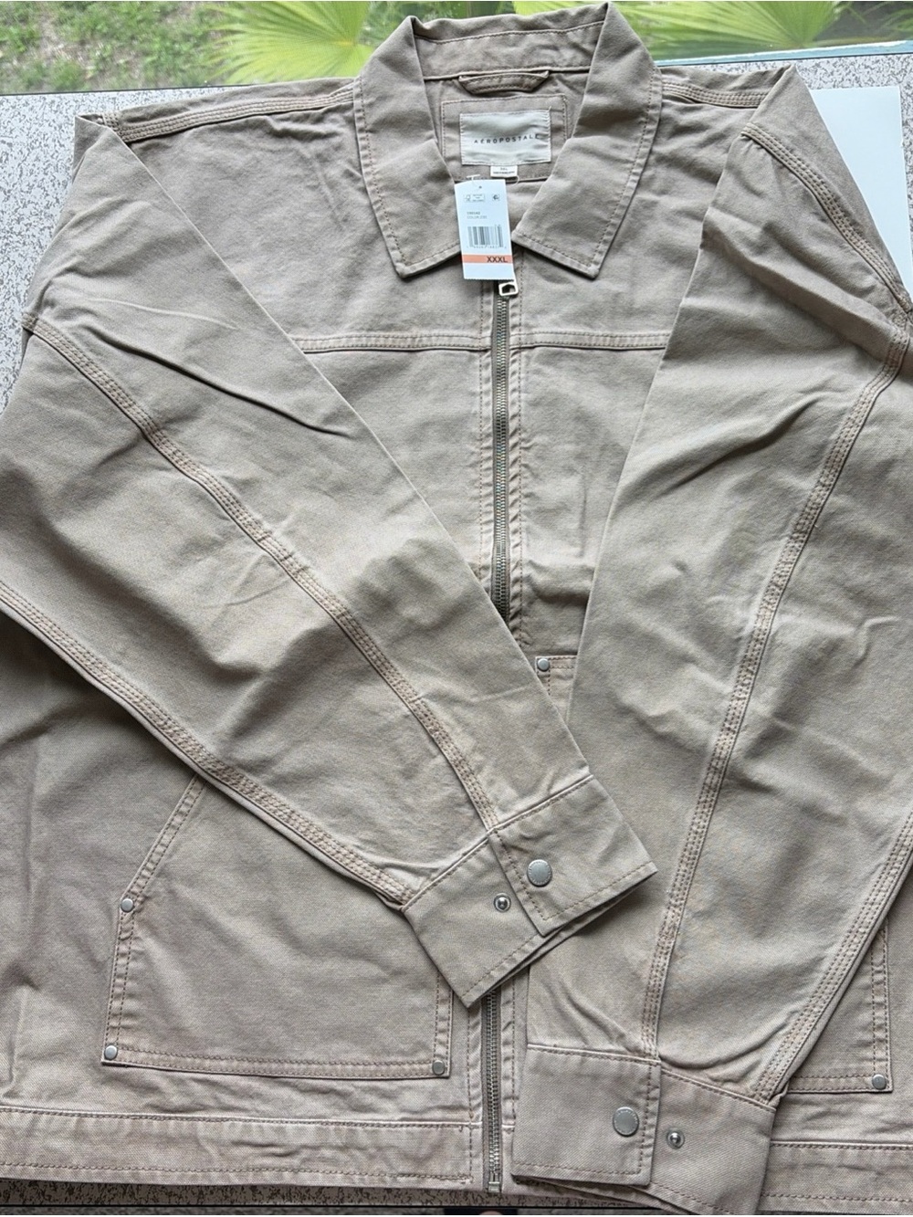 AEROPOSTALE Men's Mechanic Jacket Fungi 3XL